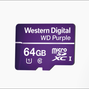 Memoria microSD de 64GB PURPLE